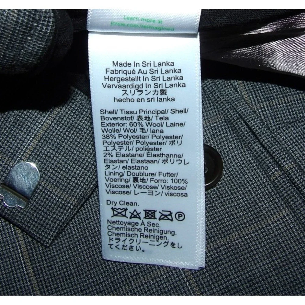 Lot of 2~ J.CREW Plaid Wool Blend BOWERY Dress Pants Men's 34  X 30
